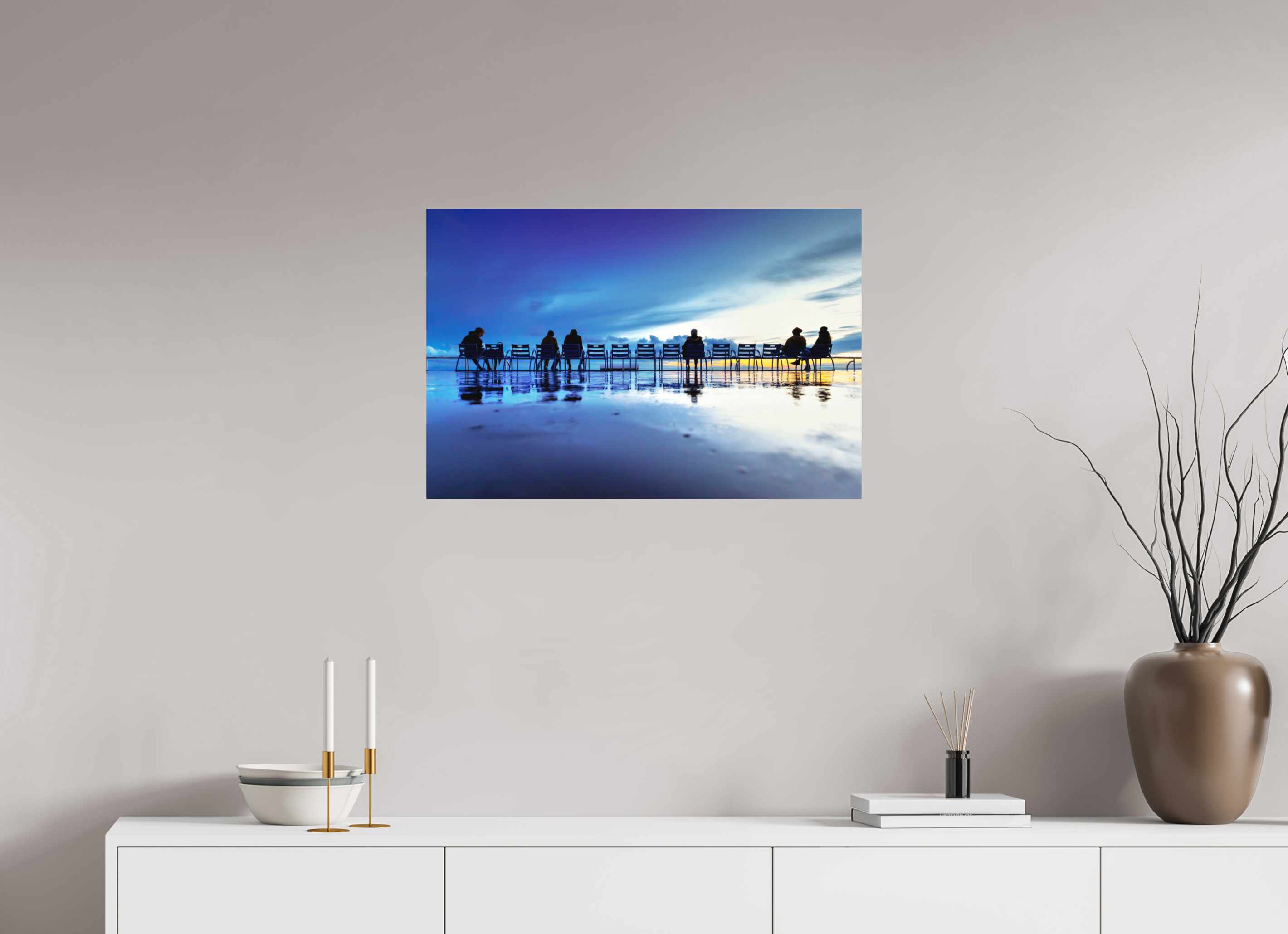 75 x 50 cm, Hahnemühle Photo Rag Bright White Lueurs d'hivers