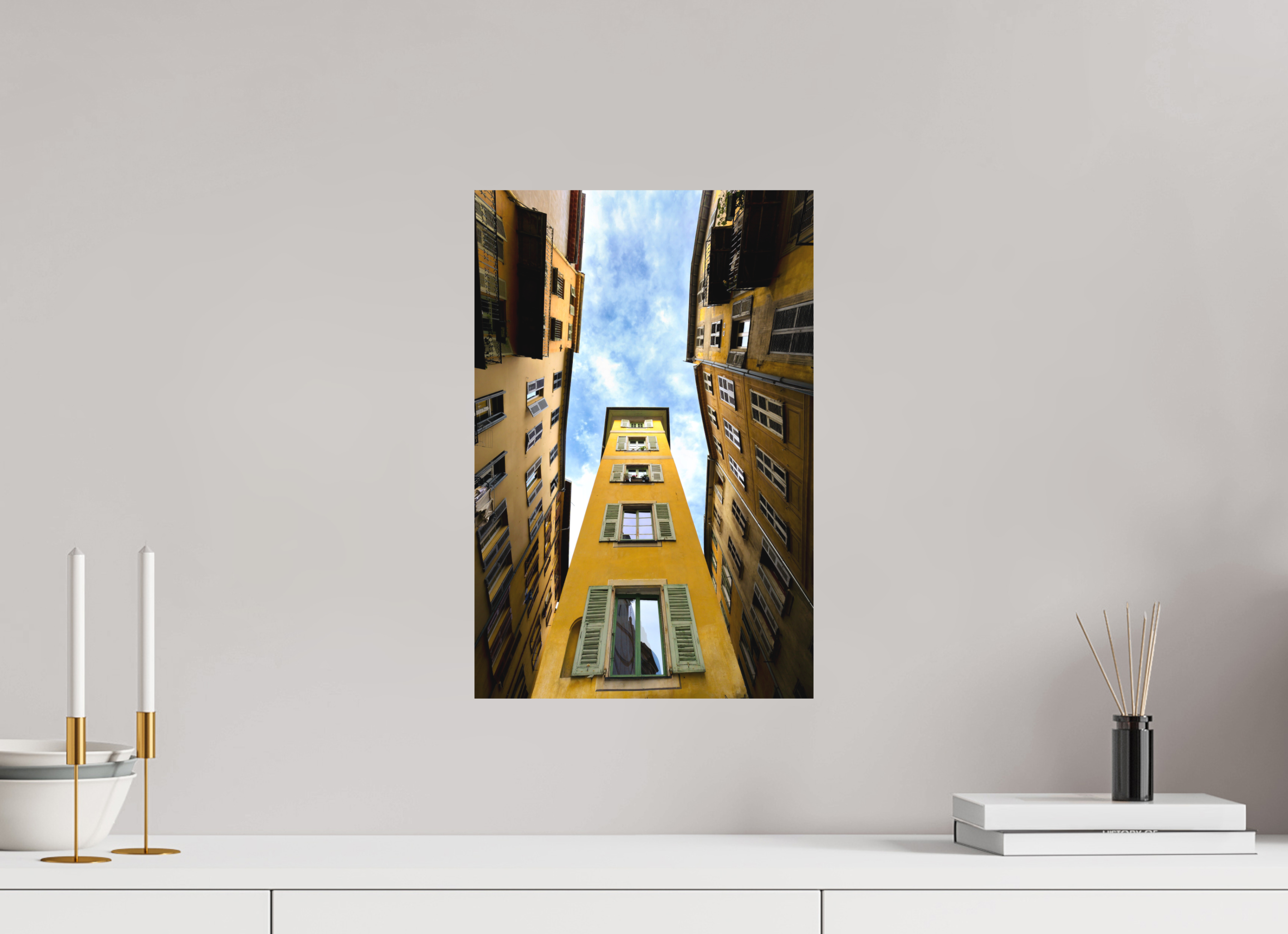 30 x 45 cm, Hahnemühle Photo Rag Bright White L'Aigle du vieux Nice