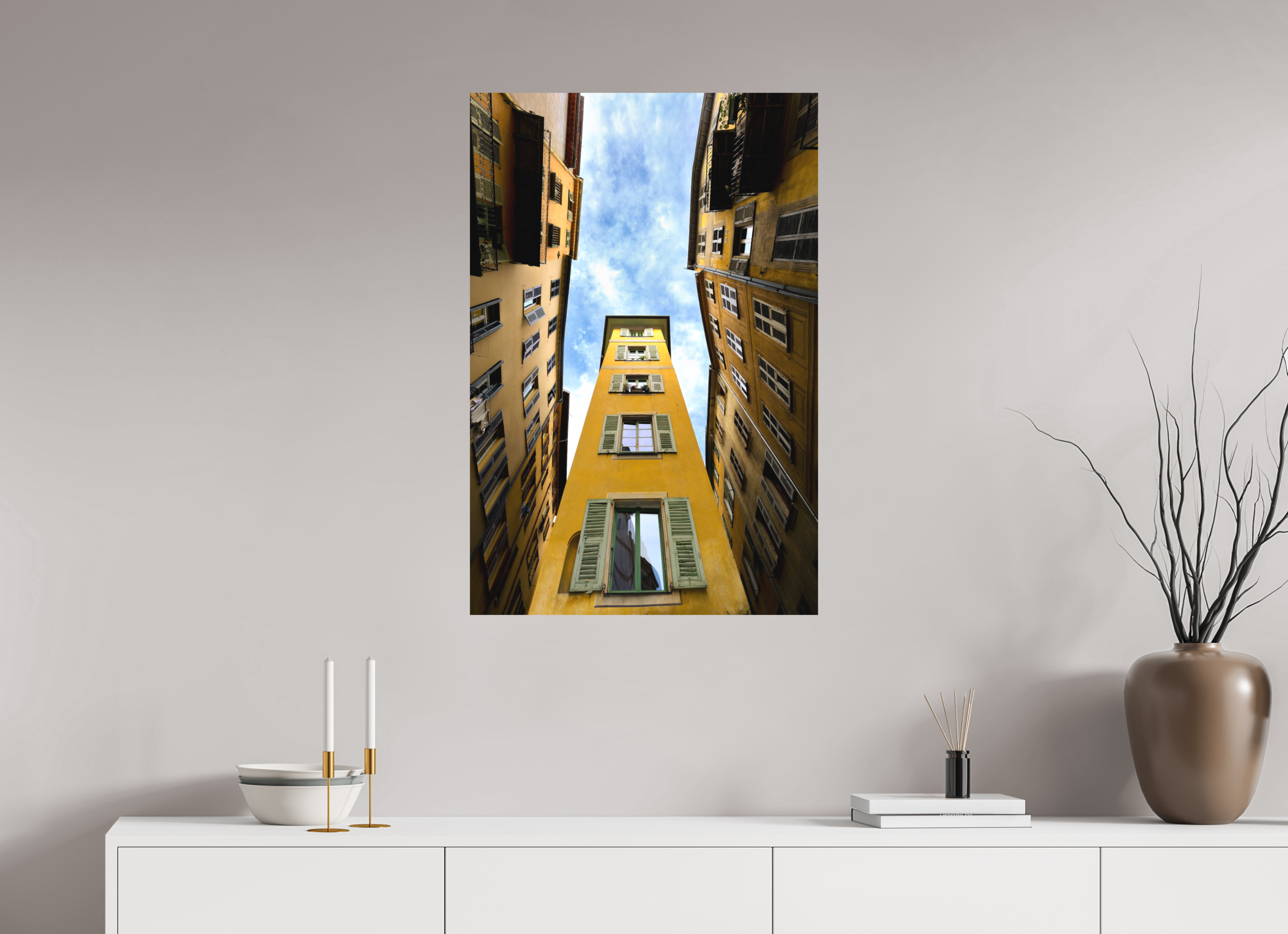 60 x 90 cm, Hahnemühle Photo Rag Bright White L'Aigle du vieux Nice