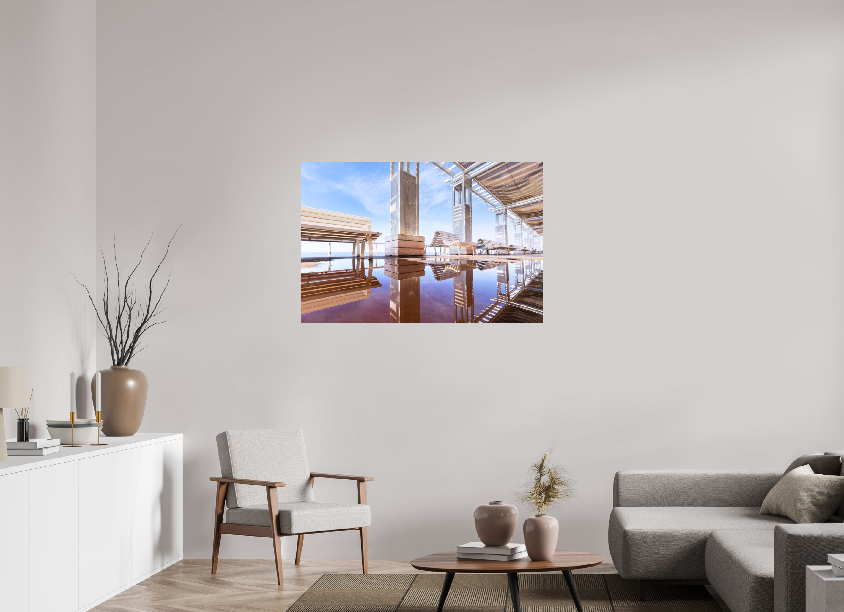 120 x 80 cm, h h Tirage d’art Promenade des Anglais – Nice | Caesa