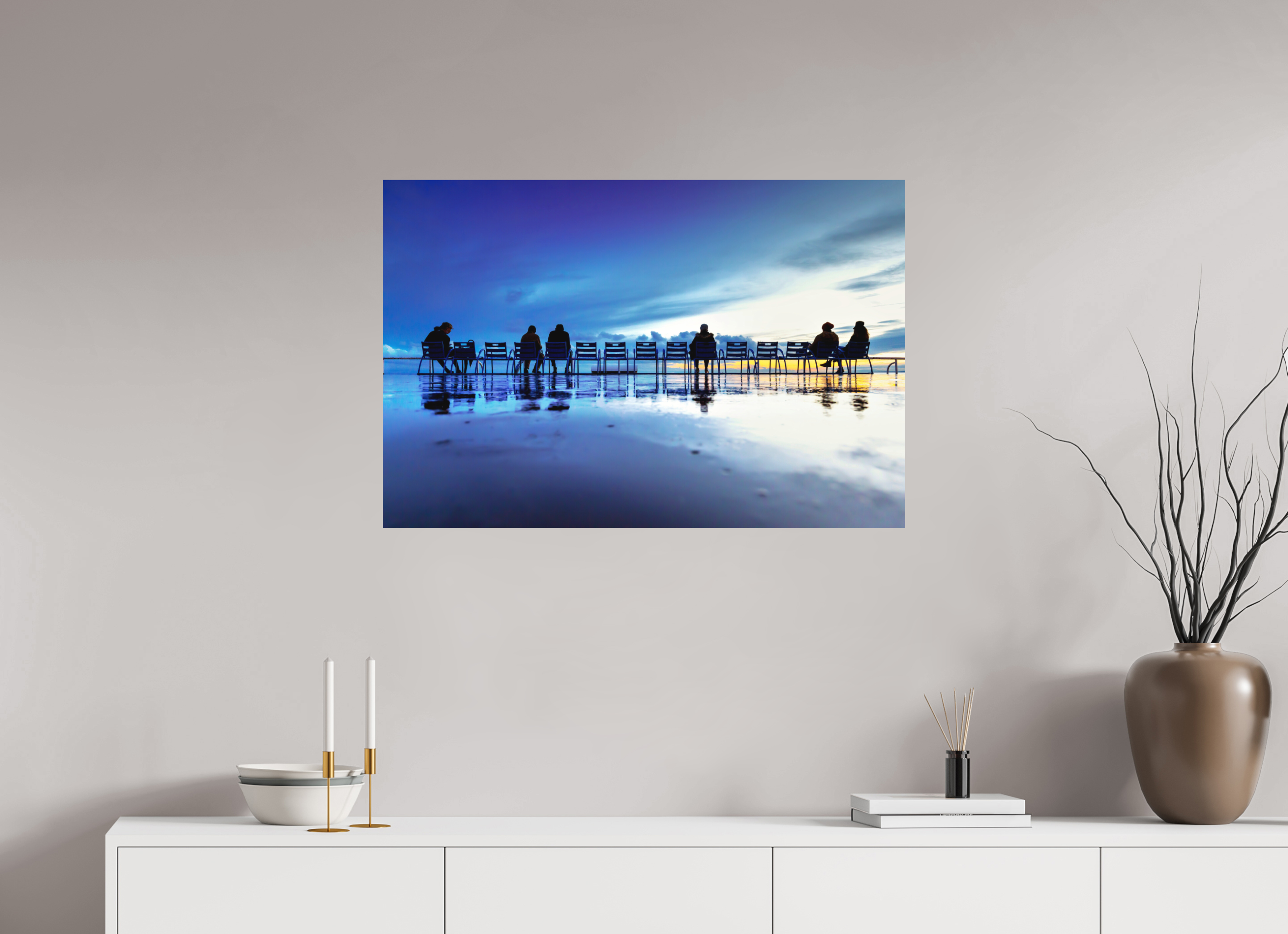 90 x 60 cm, Hahnemühle Photo Rag Bright White Lueurs d'hivers