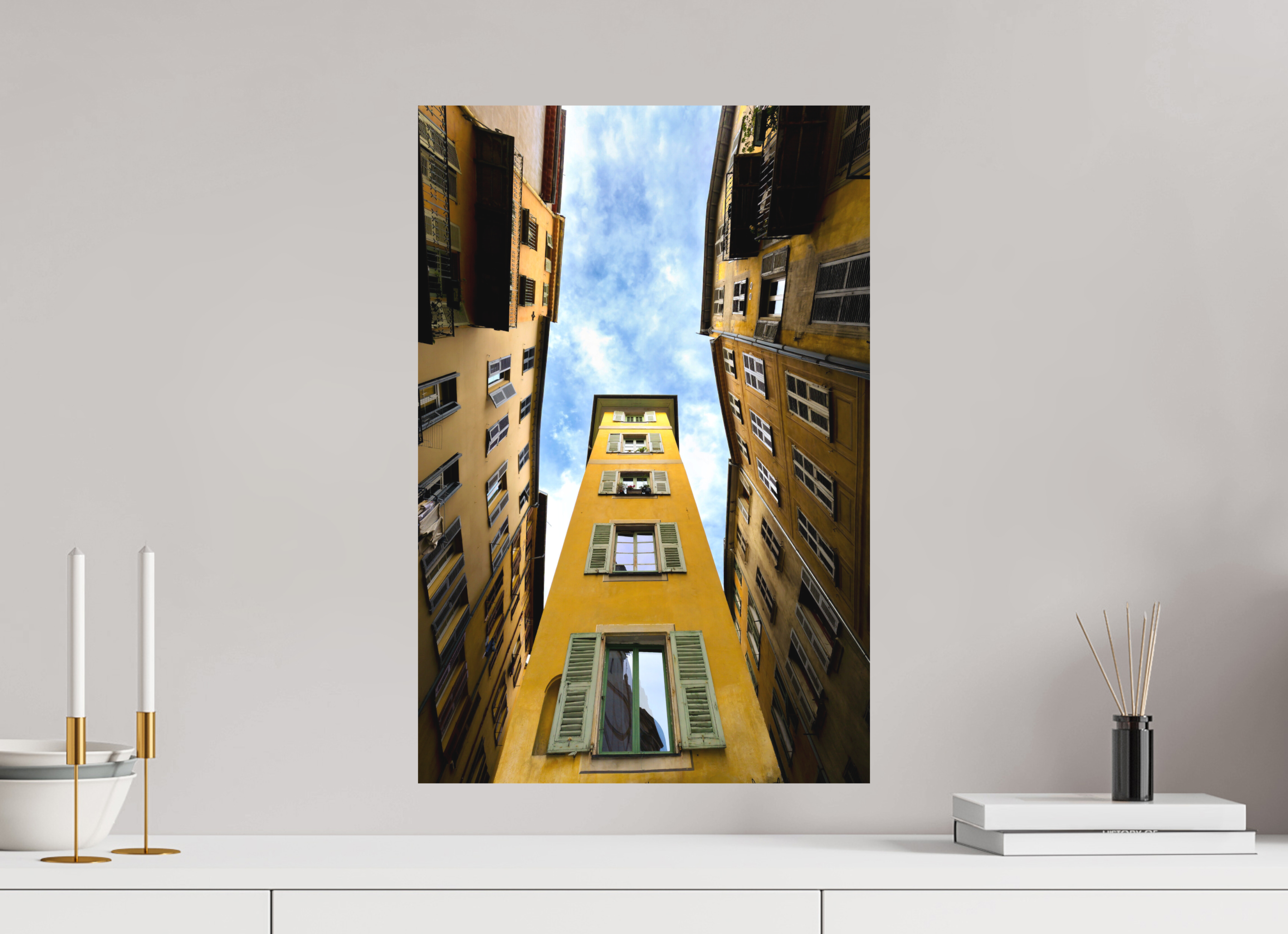 40 x 60 cm, Hahnemühle Photo Rag Bright White L'Aigle du vieux Nice