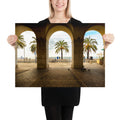 Affiche photo Ponchettes Nice - Décoration murale bord de mer
